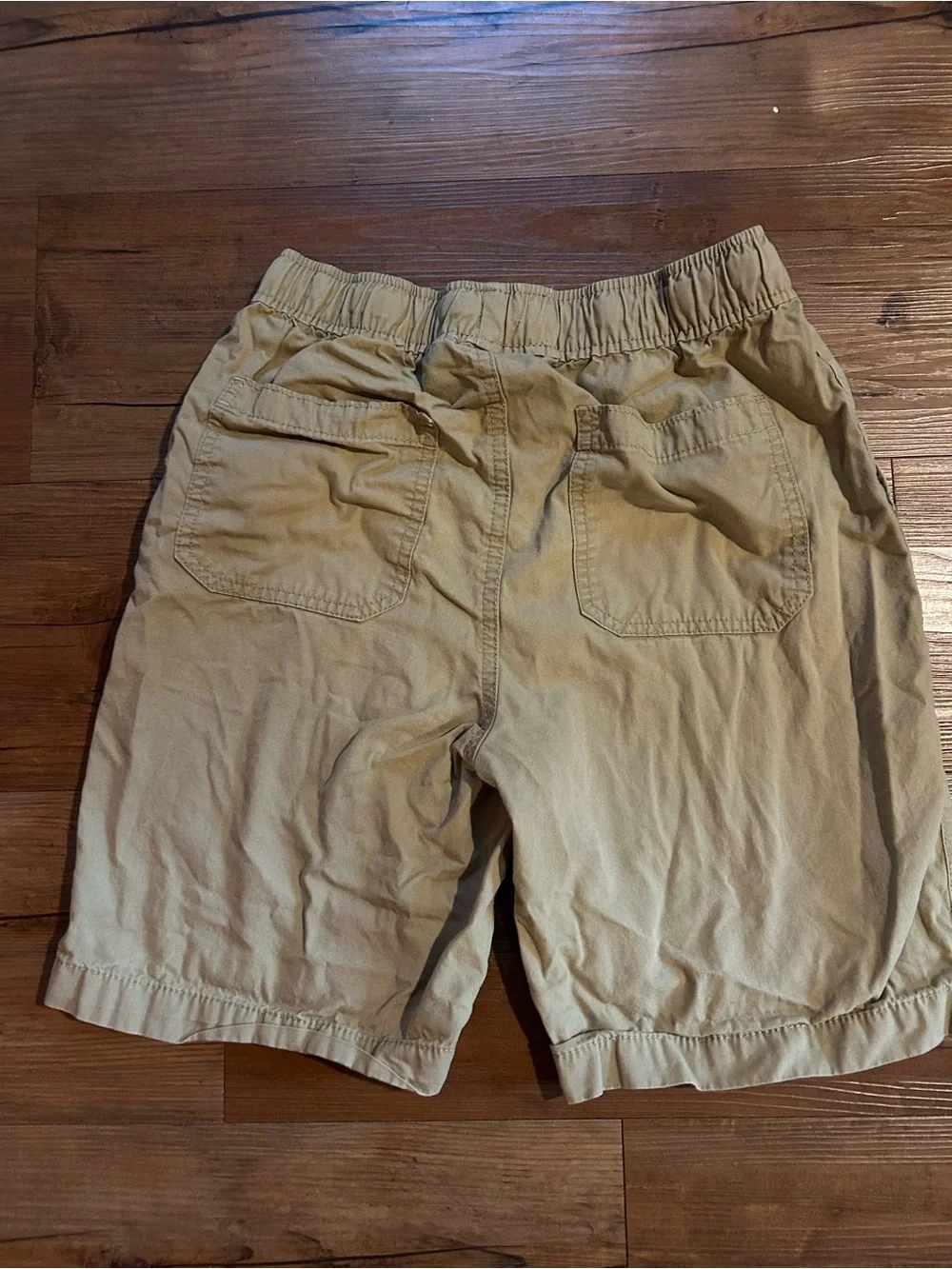 The Children's Place Tan Drawstring Cargo Shorts - Set of 3